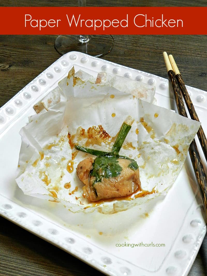 Paper Wrapped Chicken & cooking with astrology Cooking With Curls