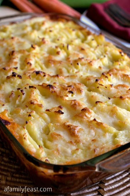 Cheddar Topped Shepard's Pie 450