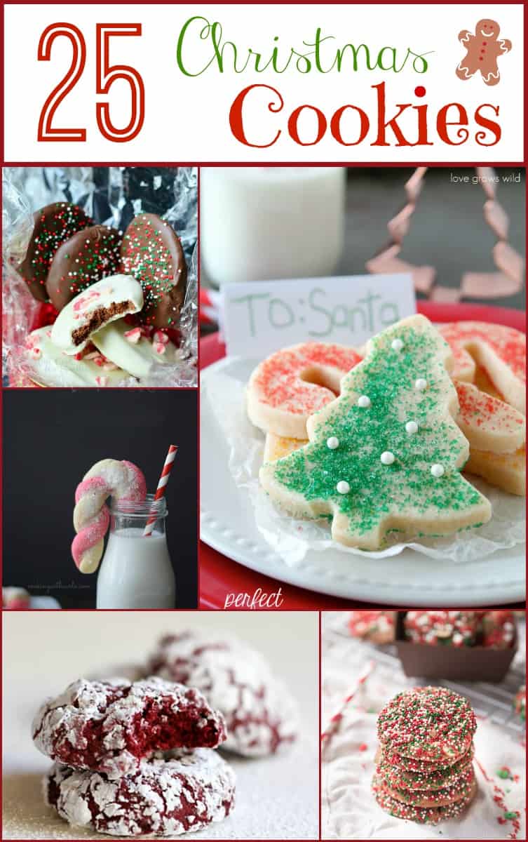 25 Christmas Cookie Recipes A Little Claireification