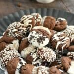 Chocolate Mocha Cookies are perfect for the coffee addict in all of us!! cookingwithcurls.com