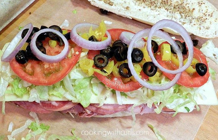Italian Sub Sandwich Dressing cookingwithcurls.com