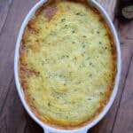 Sheep Herder's Pie {aka Shepherd's Pie} is the perfect comfort food on cold winter nights | cookingwithcurls.com
