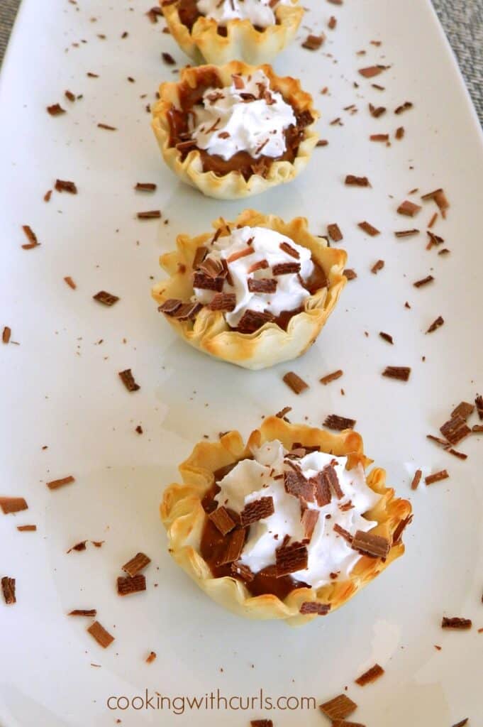 Chocolate Peanut Butter Pie Bites Cooking with Curls