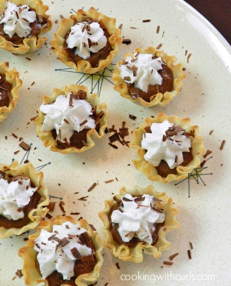 Chocolate Peanut Butter Pie Bites Cooking with Curls