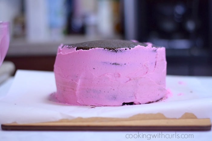 Raspberry Fudge Cake skim cookingwithcurls.com