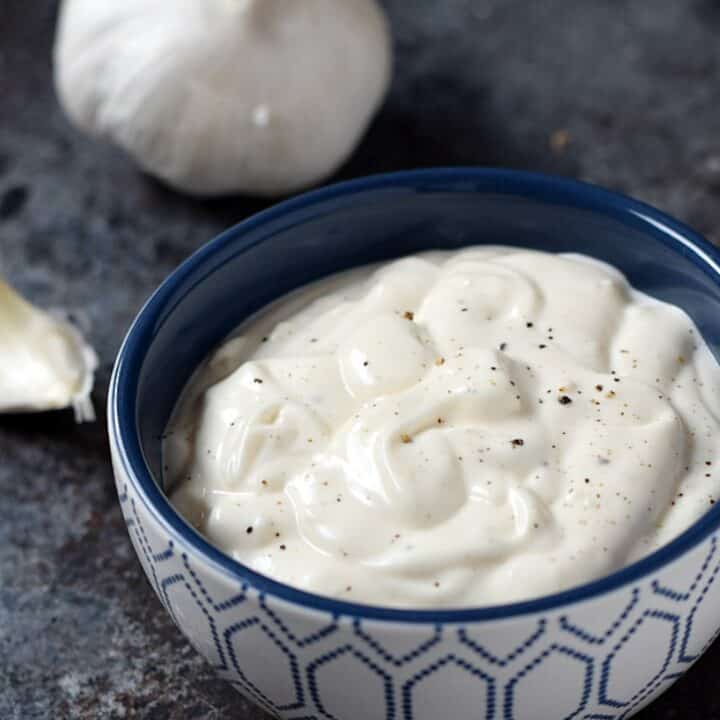 Super Easy Garlic Aioli Cooking with Curls