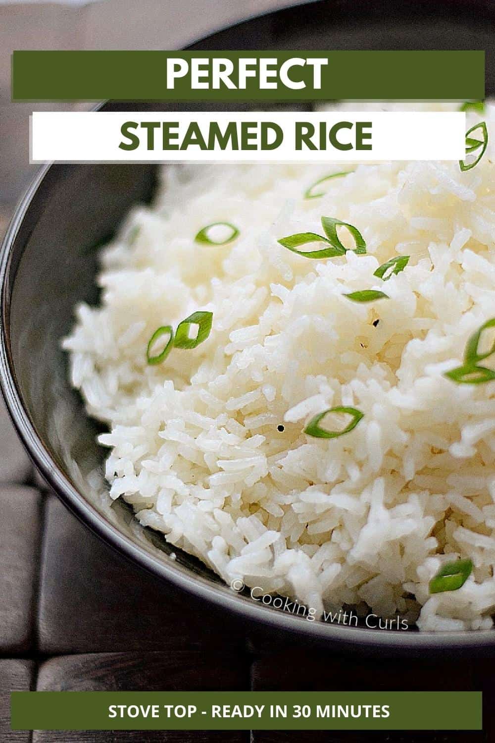 Perfect Steamed Rice - Cooking with Curls