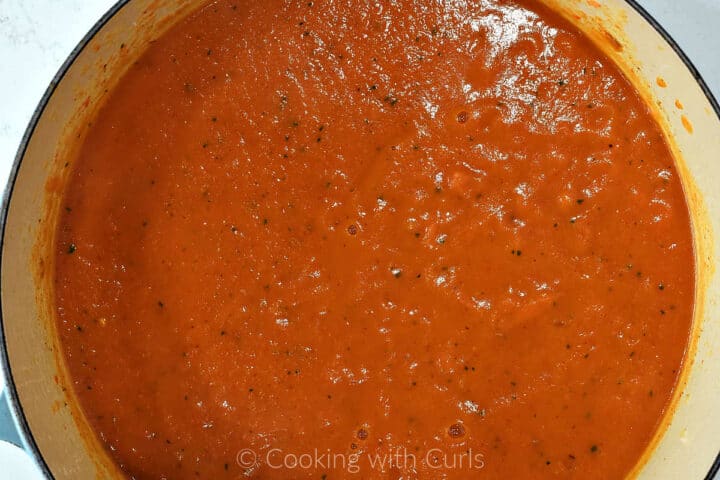 Roasted Red Pepper Soup - Cooking with Curls