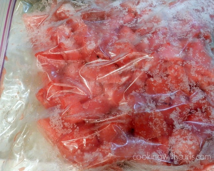 Frozen Watermelon Margarita frozen cookingwithcurls.com