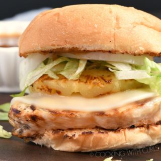 These Grilled Teriyaki Chicken Sandwiches are the perfect tropical pick me up any time of the year! cookingwithcurls.com