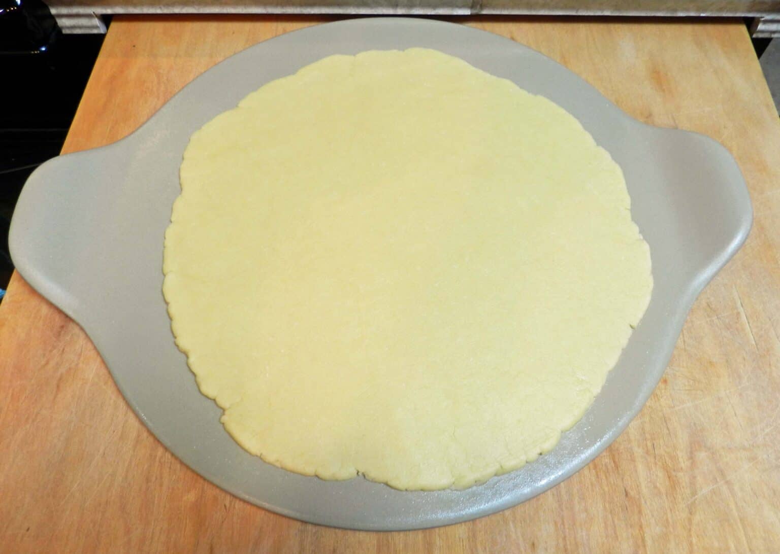 sugar cookie rolled out