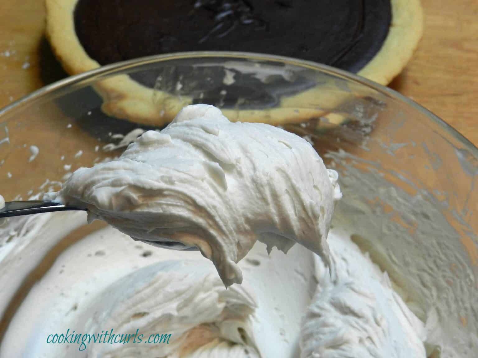 Coconut Whipped Cream cookingwithcurls.com