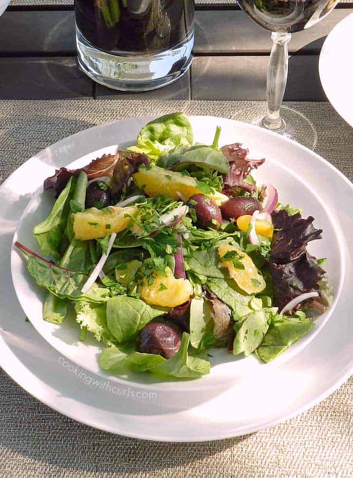 Greek Orange and Olive Salad
