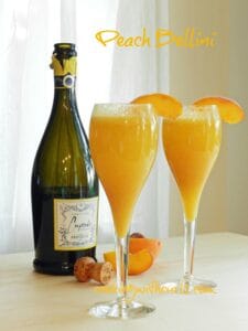 bellini cookingwithcurls prosecco leftovers sparkling pureed mavenbride