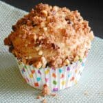 These Peanut Butter Chocolate Muffins are packed with flavor and the perfect breakfast treat! cookingwithcurls.com