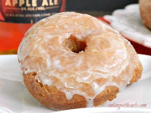 Apple Ale Doughnuts - Cooking with Curls