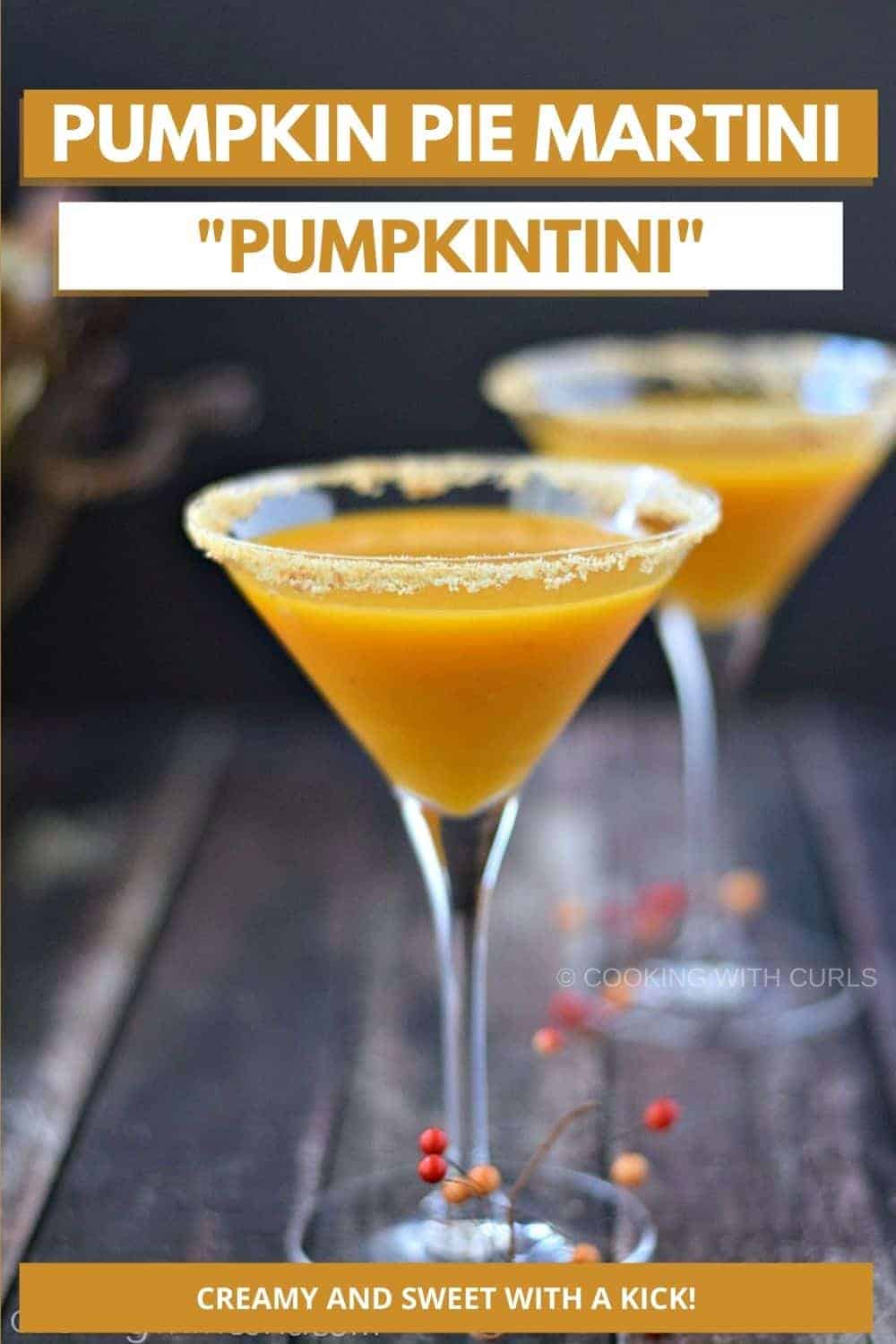 Pumpkintini - Cooking with Curls