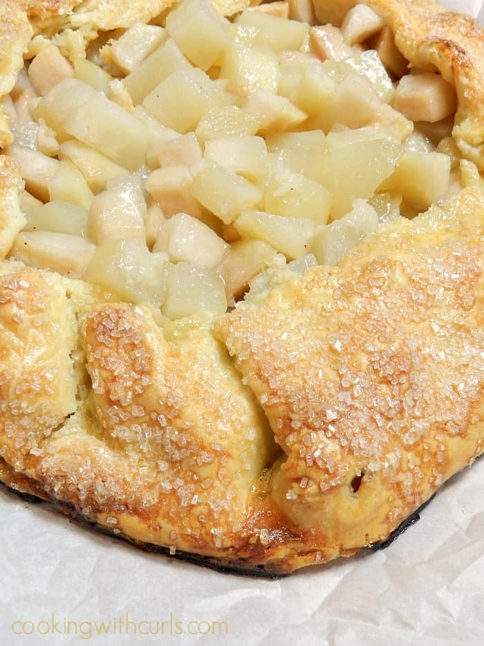 Pear and Maple Galette