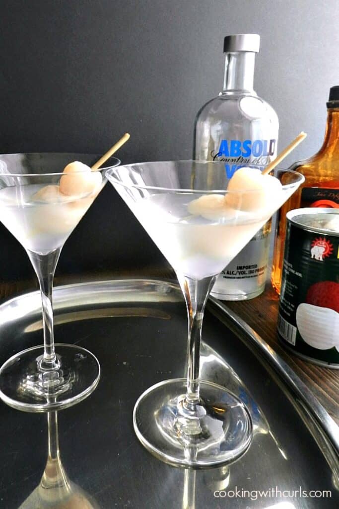 Lychee Martini Cooking With Curls