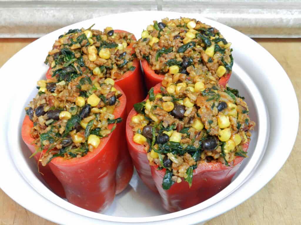 Stuffed Peppers stuffed cookingwithcurls.com