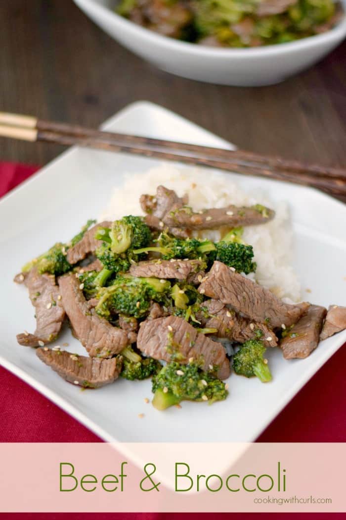 Beef And Broccoli Cooking With Curls
