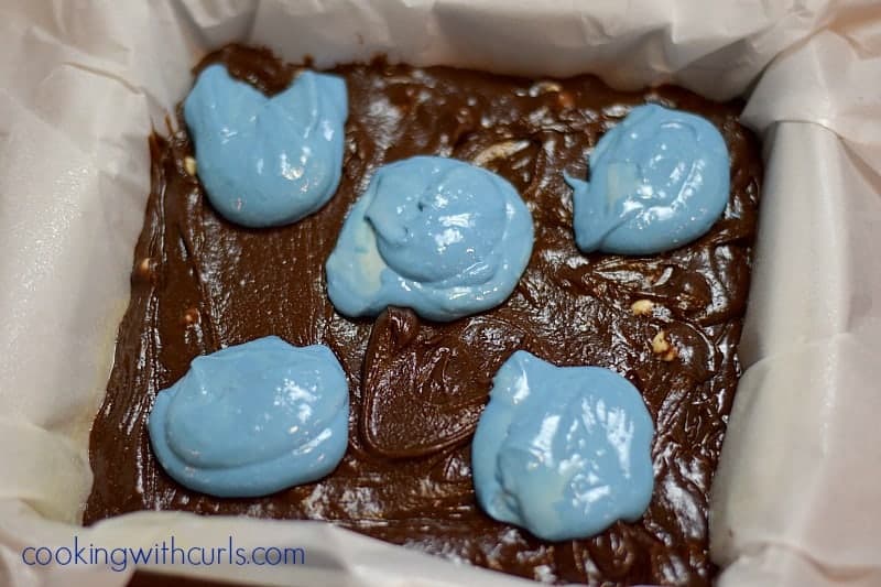 Galactic Brownies filling cookingwithcurls.com