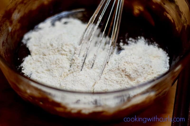 Galactic Brownies flour cookingwithcurls.com