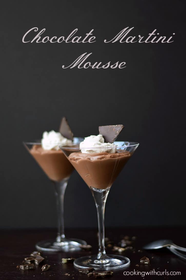 Chocolate Martini Mousse cookingwithcurls.com