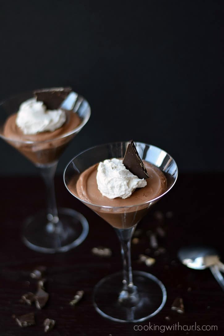 Chocolate Martini Mousse from cookingwithcurls.com