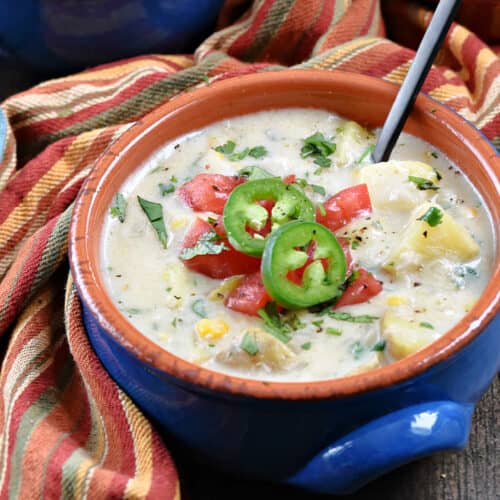 Southwest Crab Chowder - Cooking with Curls