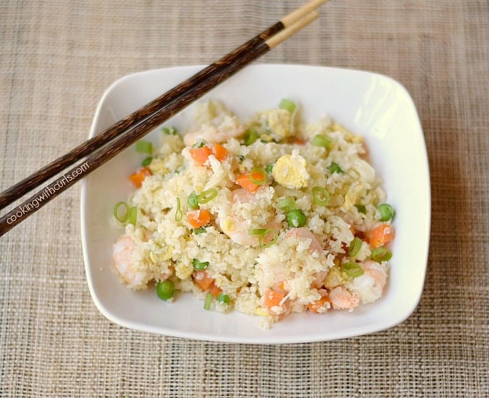 Paleo Shrimp Fried Rice! cookingwithcurls.com