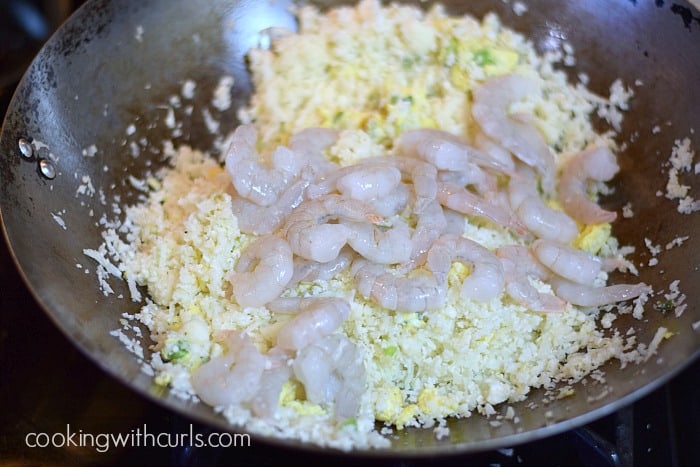 Paleo Shrimp Fried Rice shrimp cookingwithcurls.com