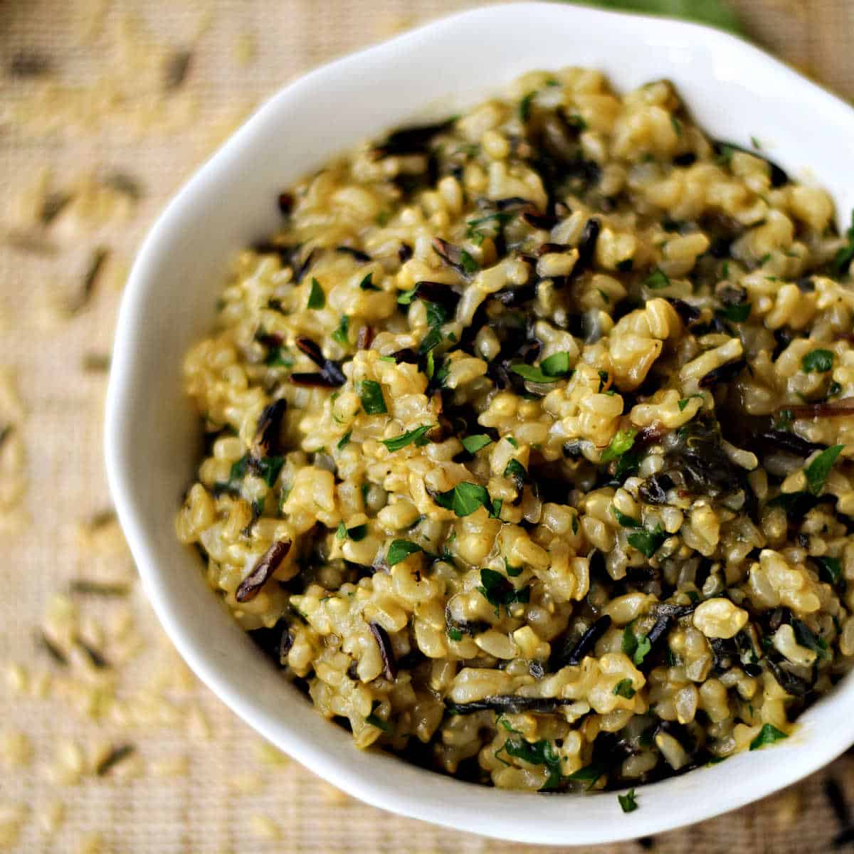 Savory Wild and Brown Rice Pilaf