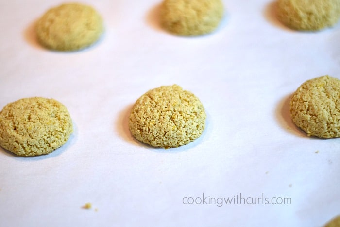 Clean Lemon Cookies baked cookingwithcurls.com