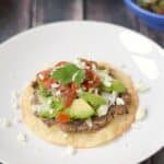 This Breakfast Tostada is baked not fried for a healthy and delicious meal! cookingwithcurls.com