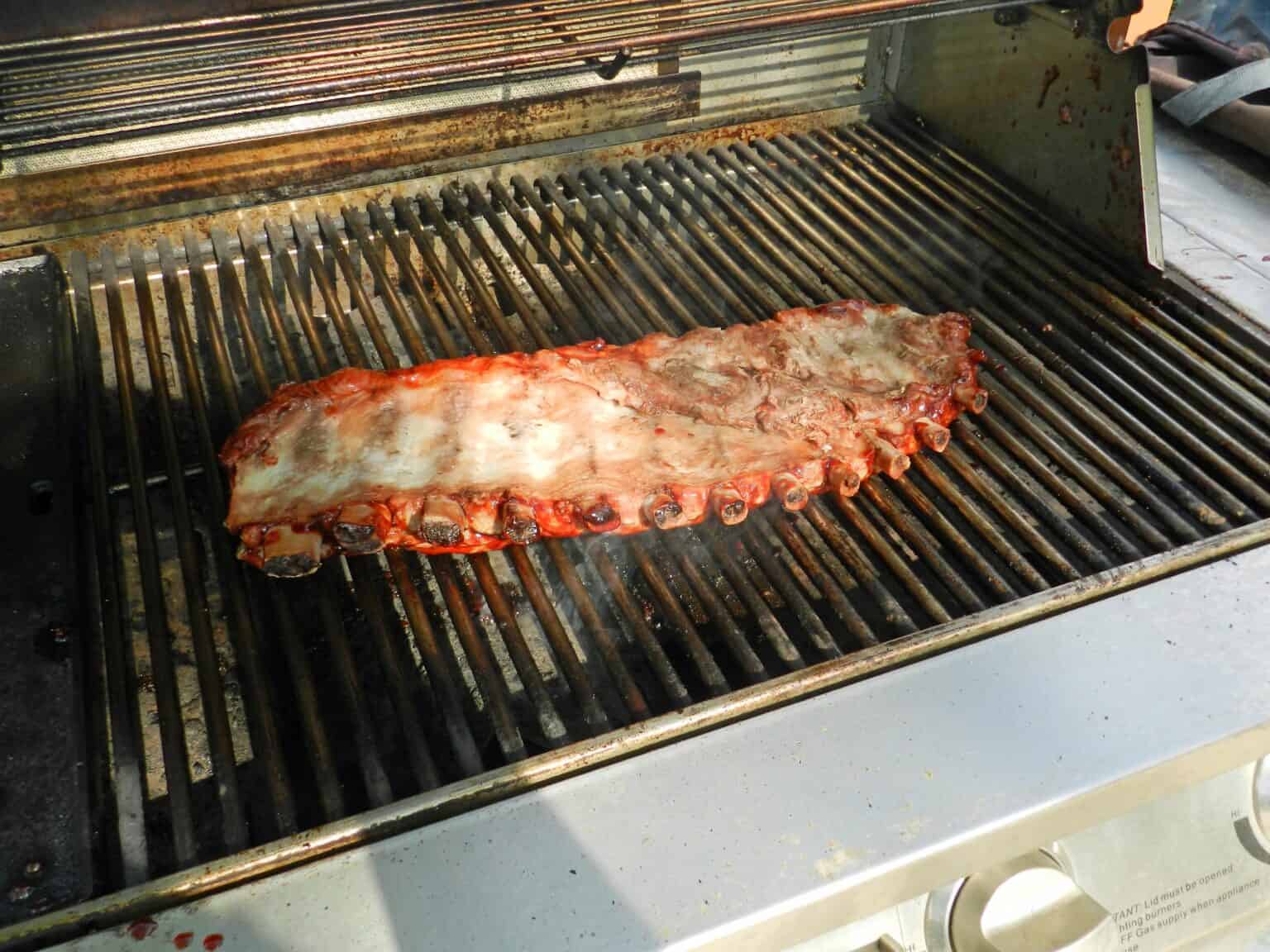 Place ribs on grill cookingwithcurls.com