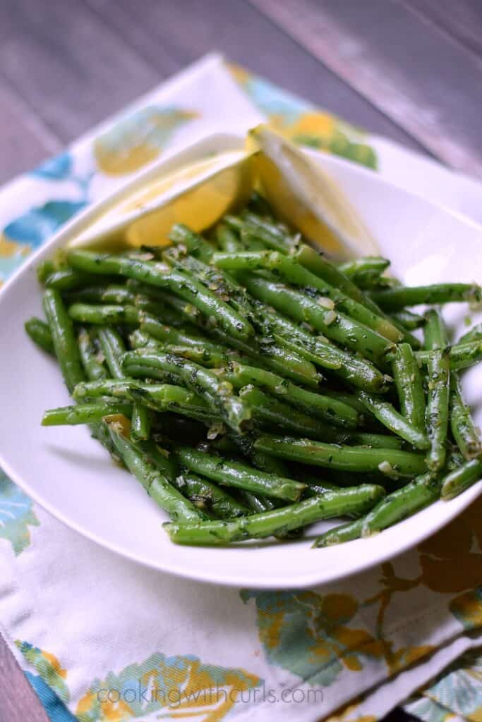 French Green Beans {Haricot Verts} Cooking with Curls
