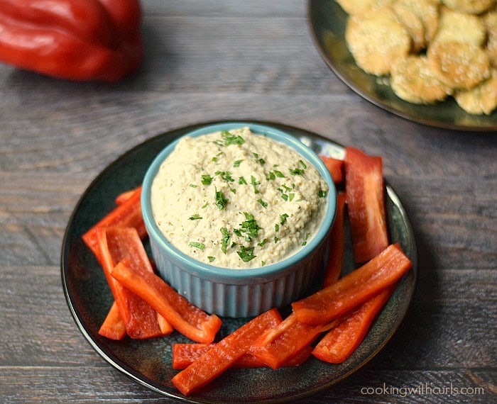 Greek Eggplant Dip {Melitzanosalata} Cooking With Curls