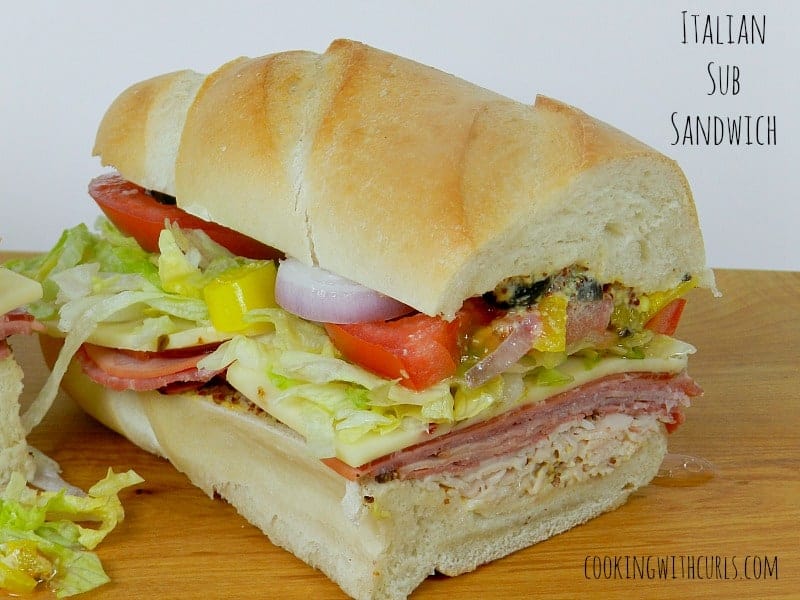 Italian Sub Sandwich.