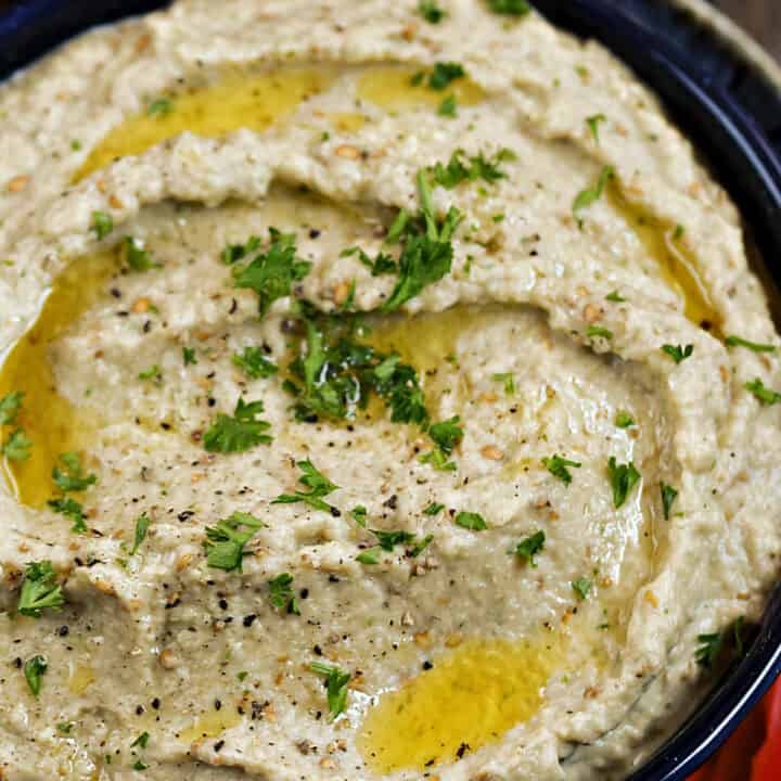 Greek Eggplant Dip Melitzanosalata Cooking With Curls 8980