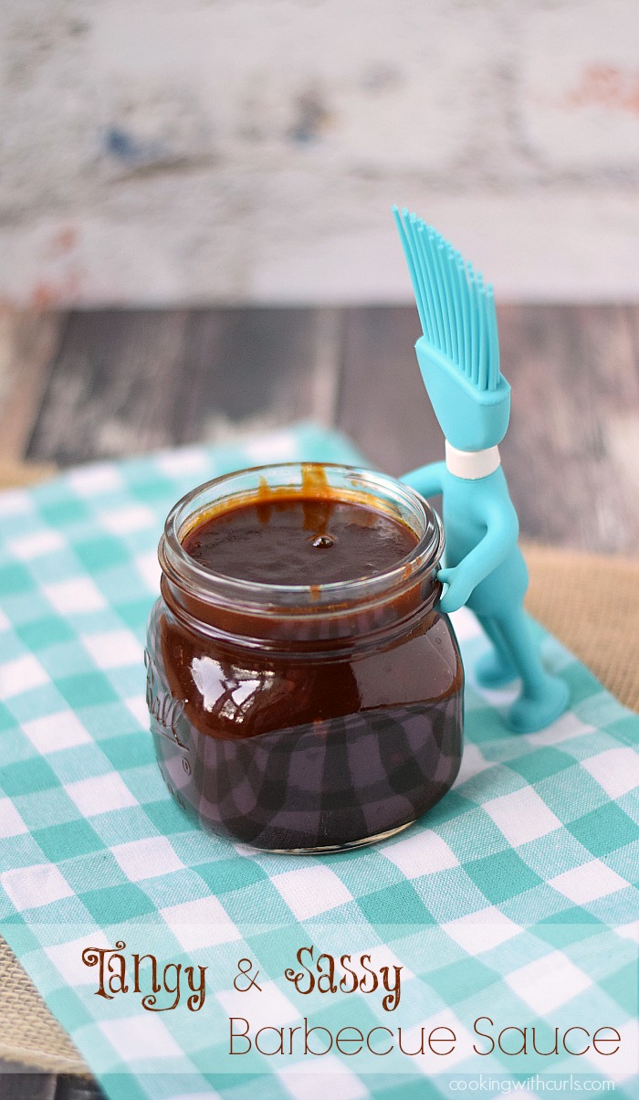 Tangy and Sassy Barbecue Sauce | cookingwithcurls.com
