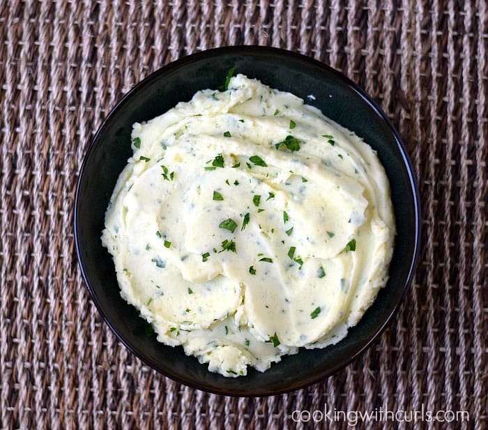 Goat Cheese Whipped Potatoes! cookingwithcurls.com