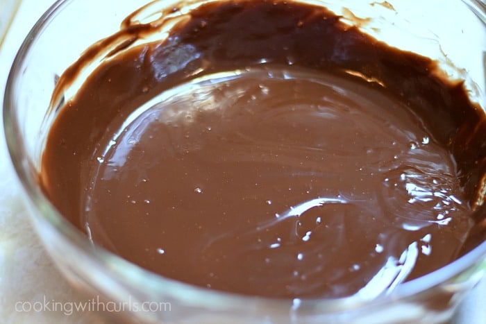 Chocolate Ganache in a large bowl.