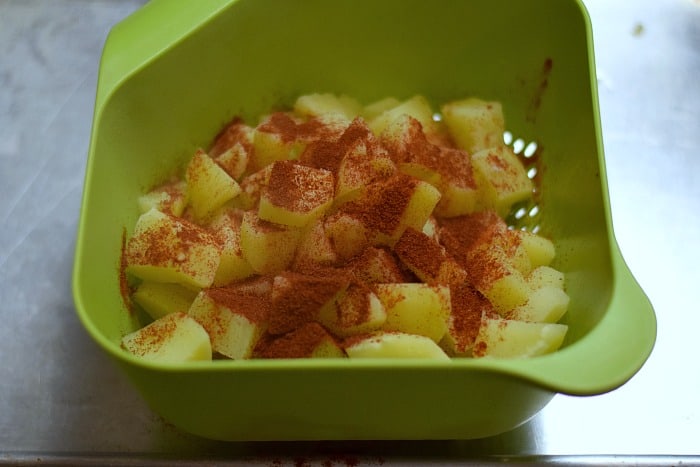 Crispy Roast Potatoes paprika cookingwithcurls.com