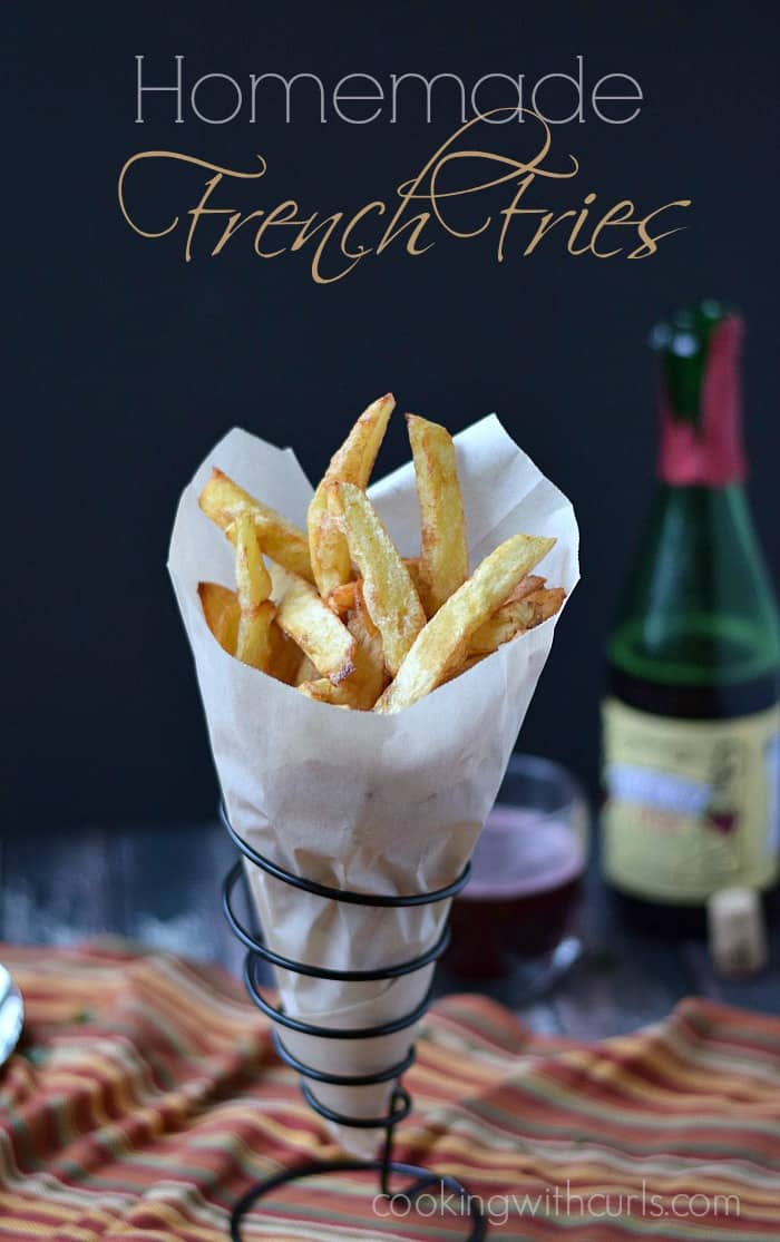 Homemade French Fries! cookingwithcurls.com