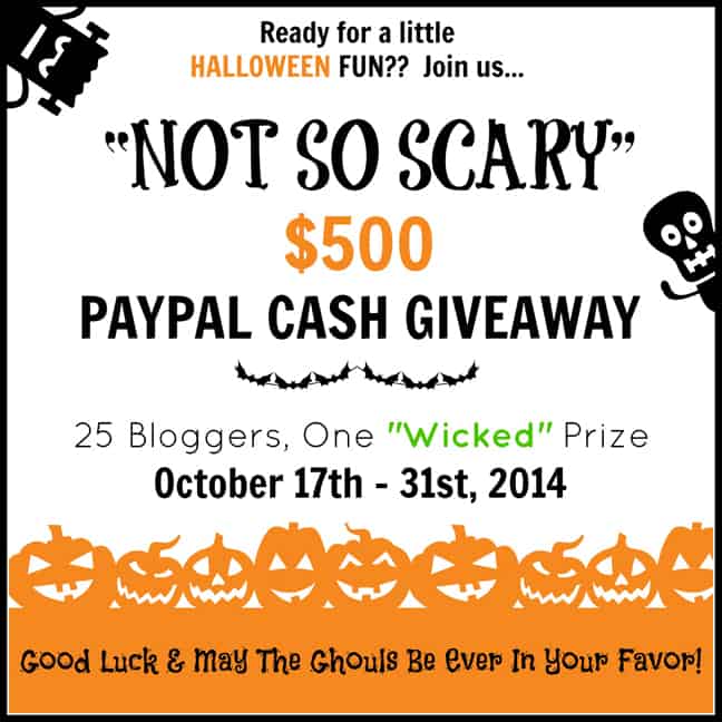 Not So Scary Halloween Giveaway