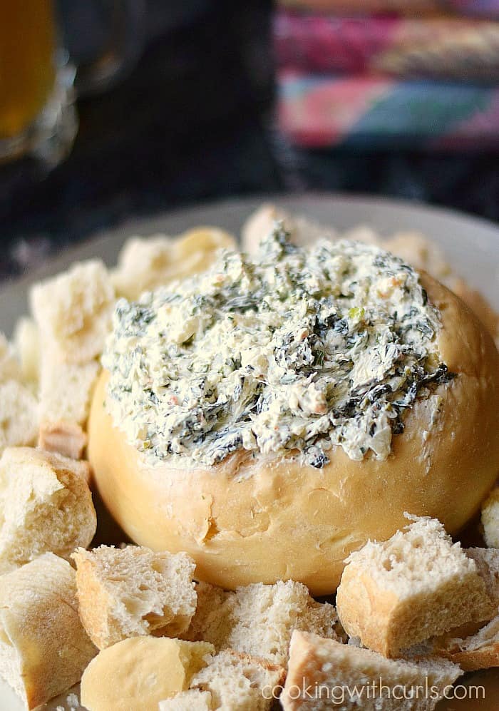 Spinach Dip aka Gillyweed Dip | cookingwithcurls.com 