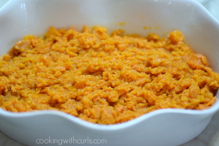 Candied Sweet Potatoes mash cookingwithcurls.com