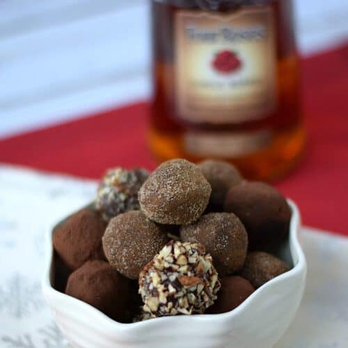 Chocolate Bourbon Truffles Cooking with Curls