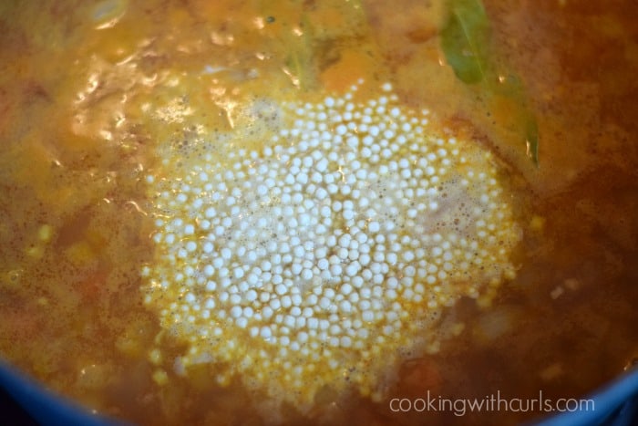 Maltese Soup {Kusksu} couscous cookingwithcurls.com